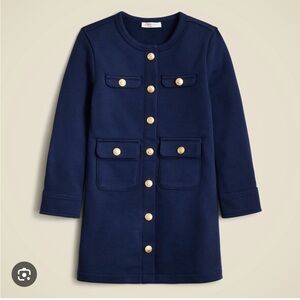 Crewcuts girls lady jacket sweatshirt-dress